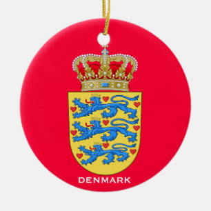 DENMARK*- ceramisch Rond Ornament