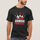 Denmark Danish Princess   T-shirt (Voorkant)