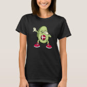 Denmark Danish Soccer Team Dabbing Avocado Danish  T-shirt (Voorkant)