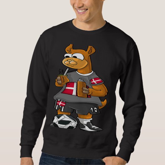 Denmark Fan Llama Trui (Voorkant)