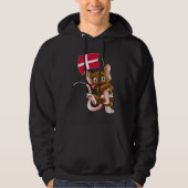 Denmark Fan Mouse Hoodie (Voorkant)