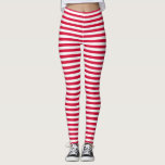 Denmark flag stripes country color pattern red whi leggings<br><div class="desc">Denmark flag stripes country color pattern red white line</div>