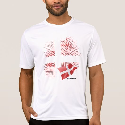 Denmark flag t-shirt (Voorkant)