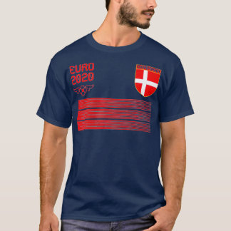 Denmark Football Jersey 2020 Danmark Soccer T-shirt