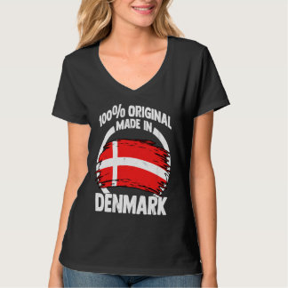 Denmark  for Men Children Women Denmark Flag T-shirt