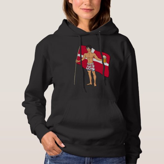 Denmark Hot Boy Hoodie (Voorkant)