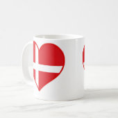 Denmark Love Koffiemok (Voorkant links)