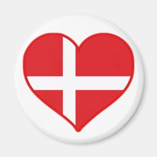 Denmark Love Magneet (Voorkant)