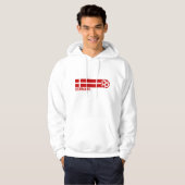 denmark Soccer Hoodie (Voorkant volledig)
