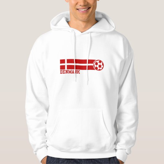 denmark Soccer Hoodie (Voorkant)