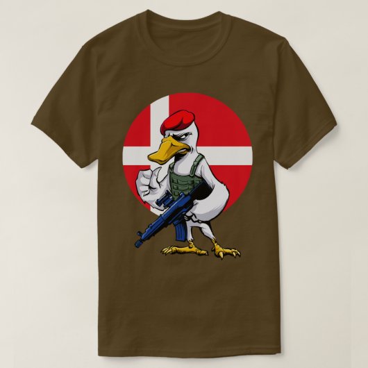 Denmark Swan Trooper T-shirt (Design voorkant)
