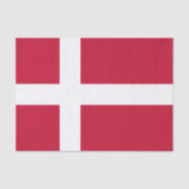 Denmark tissue paper, Danish Flag tissue paper Tissuepapier (Voorkant)