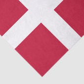 Denmark tissue paper, Danish Flag tissue paper Tissuepapier (Detail)