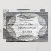 Denne Adkinson Kevin Williams Invite Kaart (Voorkant / Achterkant)