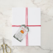 Denneblad Kerst Kookplaat Sudderend Potpourri Cadeaulabel (Met Touw)