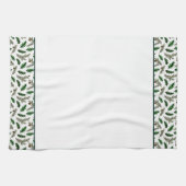Dennen- en hulst keukendoek theedoek (Horizontaal)