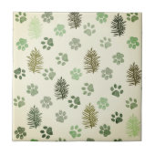 dennen en poten | tegeltje (Voorkant)