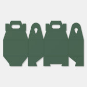 Dennen Groen Bedankdoosjes (Ongevouwen)