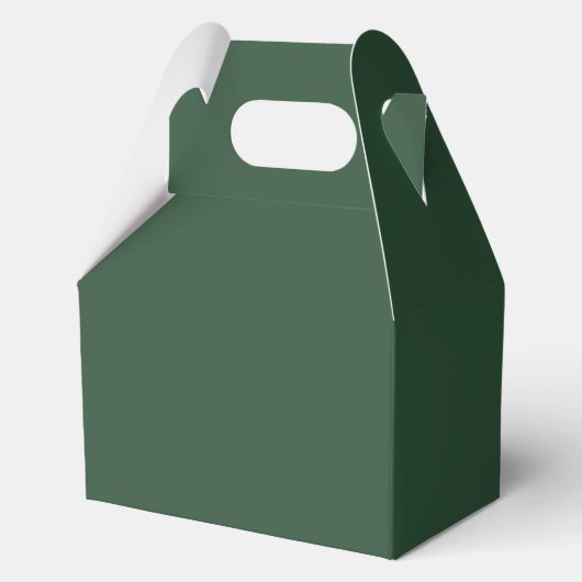 Dennen Groen Bedankdoosjes (Achterkant)