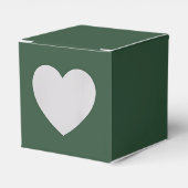 Dennen Groen Bedankdoosjes (Voorkant Zijde)