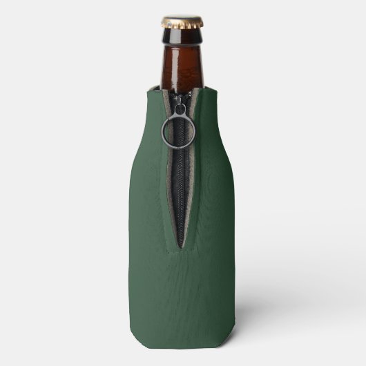 Dennen Groen Flesjeskoeler (Fles Achterkant)