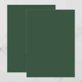 Dennen Groen Kaart (Voorkant / Achterkant)