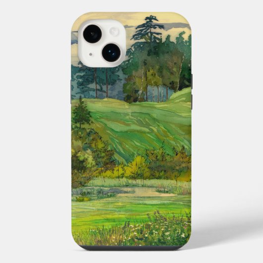 Dennen iPhone Hoesje (Achterkant)