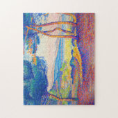 dennen langs de kust (1896) schilderij legpuzzel (Verticaal)