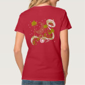 dennen met Moon Forest Woodlands Tuniek T-shirt (Achterkant)