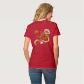 dennen met Moon Forest Woodlands Tuniek T-shirt (Achterkant volledig)