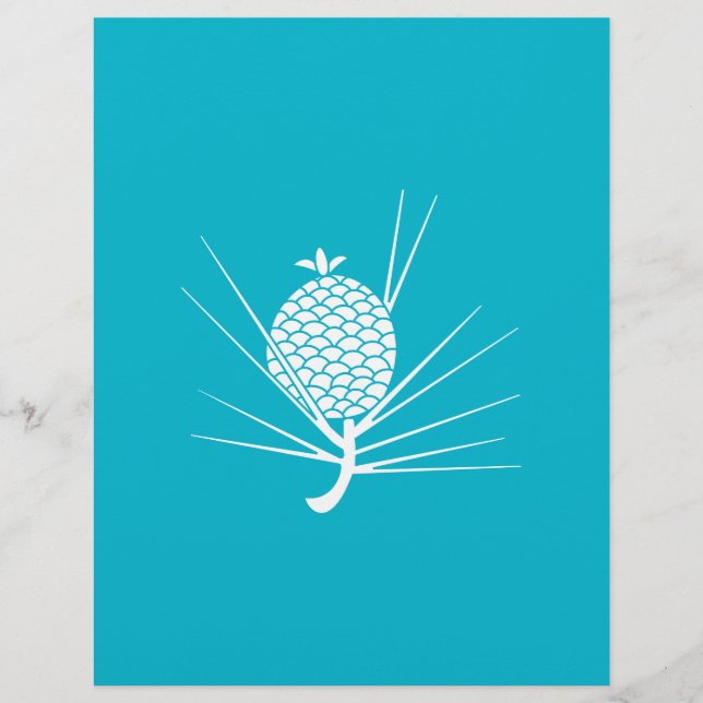 Dennenappel met naalden (Voorkant)