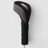 Dennenappel met naalden golfheadcover (Schuin)