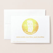 Dennenappel Tak Op Hout Folie Kaarten (Met envelop)