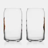 dennenappel-uil blikvorm glas (Links)