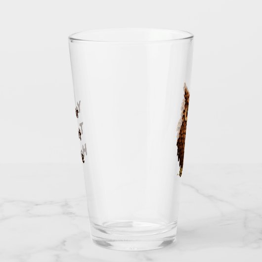 dennenappel-uil glas (Rechts)