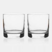 dennenappel-uil whisky glas (Links)