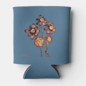 Dennenappelbloemen Blikjeskoeler (Voorkant)