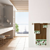 Dennenappelrand Bad Handdoek