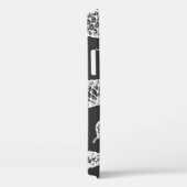  dennenappels, botanisch krijtbord. Case-Mate iPhone case (Achterkant / Rechts)