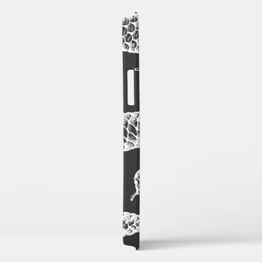  dennenappels, botanisch krijtbord. Case-Mate iPhone case (Achterkant / Rechts)