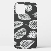  dennenappels, botanisch krijtbord. Case-Mate iPhone case (Achterkant)