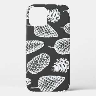 dennenappels, botanisch krijtbord. Case-Mate iPhone case