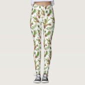 dennenappels en stekken botanisch leggings (Voorkant)