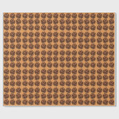 Dennenappels Natuur Rustiek Cadeaupapier (Vlak)