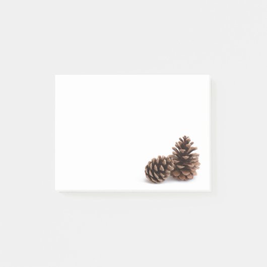 Dennenappels Post-it® Notes (Voorkant)