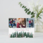 Dennenbomen | Briefkaart | Vakantie Fotokaart (Staand voorkant)