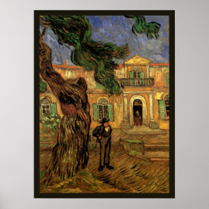 Dennenbomen in Saint-Paul door Vincent van Gogh Poster