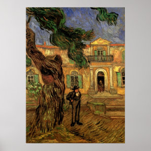 Dennenbomen in Saint-Paul door Vincent van Gogh Poster