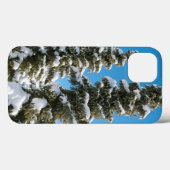 Dennenbomen onder de sneeuw Case-Mate iPhone case (Achterkant (horizontaal))