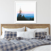 Dennenbomen Oneindige hemel door Sidharta Canvas Afdruk (Insitu (Slaapkamer))